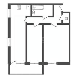 2-к квартира, вторичка, 75м2, 2/9 этаж