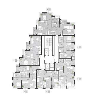 2-к квартира, вторичка, 89м2, 6/21 этаж