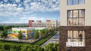 2-к квартира, строящийся дом, 55м2, 3/5 этаж
