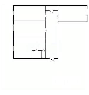 3-к квартира, вторичка, 60м2, 1/5 этаж