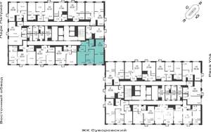 3-к квартира, вторичка, 72м2, 18/25 этаж