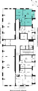 2-к квартира, вторичка, 66м2, 1/16 этаж