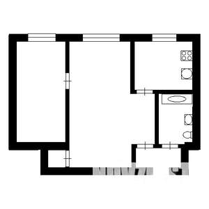 2-к квартира, вторичка, 40м2, 7/9 этаж