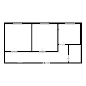 2-к квартира, вторичка, 56м2, 2/3 этаж