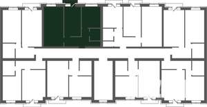 2-к квартира, строящийся дом, 45м2, 2/3 этаж