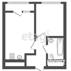 1-к квартира, вторичка, 34м2, 7/10 этаж