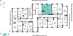 1-к квартира, вторичка, 36м2, 1/15 этаж