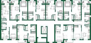 3-к квартира, строящийся дом, 58м2, 2/9 этаж