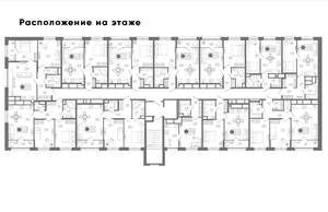 2-к квартира, строящийся дом, 59м2, 6/10 этаж