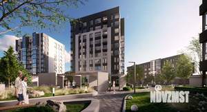 1-к квартира, строящийся дом, 48м2, 8/11 этаж