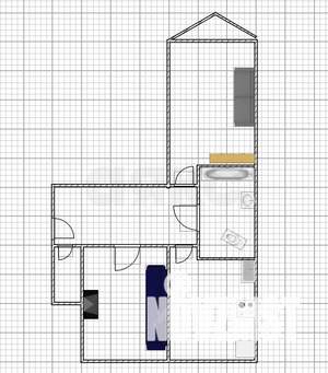 2-к квартира, вторичка, 53м2, 1/9 этаж