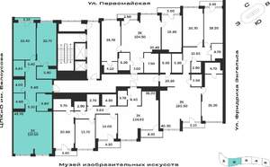 2-к квартира, вторичка, 137м2, 8/9 этаж
