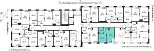 1-к квартира, вторичка, 35м2, 1/9 этаж
