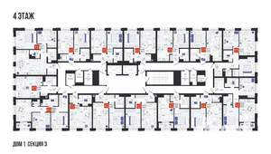 2-к квартира, вторичка, 56м2, 4/19 этаж