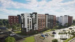 2-к квартира, строящийся дом, 61м2, 6/9 этаж