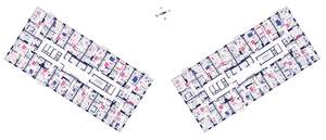 2-к квартира, вторичка, 51м2, 22/25 этаж