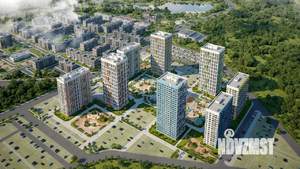 1-к квартира, строящийся дом, 27м2, 1/25 этаж