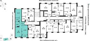 2-к квартира, вторичка, 67м2, 6/15 этаж