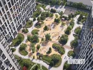 1-к квартира, строящийся дом, 50м2, 8/24 этаж