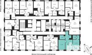 2-к квартира, вторичка, 60м2, 12/25 этаж