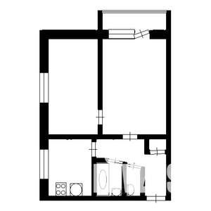 2-к квартира, вторичка, 39м2, 3/5 этаж