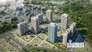1-к квартира, строящийся дом, 42м2, 6/16 этаж