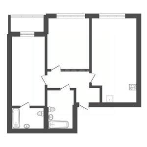 2-к квартира, вторичка, 62м2, 5/14 этаж