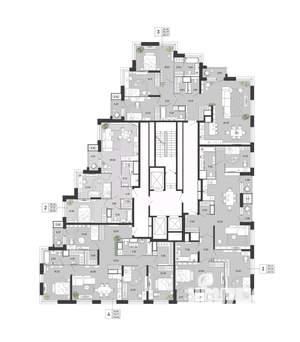 3-к квартира, вторичка, 147м2, 20/21 этаж