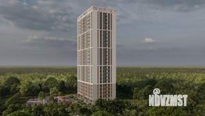 1-к квартира, вторичка, 34м2, 16/25 этаж