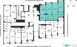 3-к квартира, вторичка, 122м2, 1/9 этаж