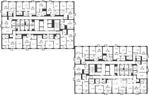 2-к квартира, вторичка, 54м2, 23/25 этаж