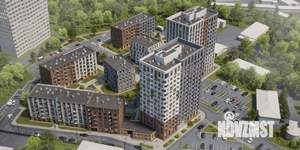 4-к квартира, строящийся дом, 75м2, 8/15 этаж
