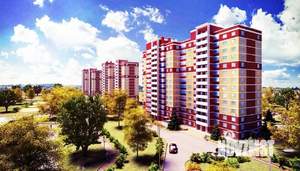 2-к квартира, строящийся дом, 45м2, 2/14 этаж