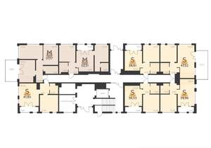 1-к квартира, строящийся дом, 40м2, 1/5 этаж
