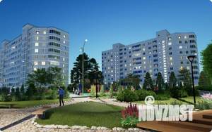 2-к квартира, строящийся дом, 58м2, 1/10 этаж