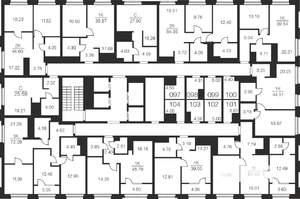 2-к квартира, вторичка, 60м2, 13/25 этаж