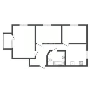 3-к квартира, вторичка, 60м2, 9/9 этаж