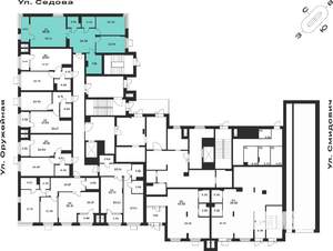 2-к квартира, вторичка, 89м2, 1/8 этаж