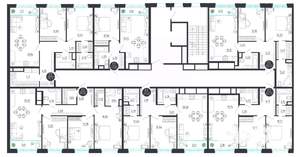 3-к квартира, строящийся дом, 92м2, 2/8 этаж
