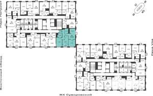 3-к квартира, вторичка, 72м2, 16/25 этаж