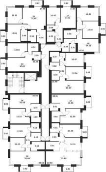 1-к квартира, вторичка, 45м2, 2/7 этаж