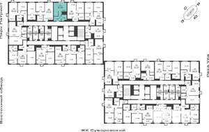 Студия квартира, вторичка, 28м2, 24/25 этаж