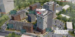 1-к квартира, вторичка, 36м2, 7/15 этаж