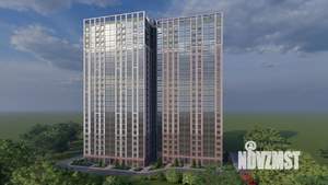 2-к квартира, строящийся дом, 65м2, 11/25 этаж