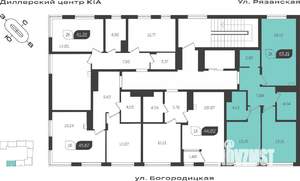 2-к квартира, вторичка, 65м2, 2/4 этаж
