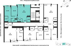 2-к квартира, вторичка, 117м2, 5/9 этаж