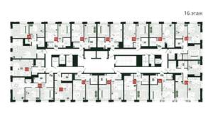 2-к квартира, вторичка, 60м2, 16/19 этаж