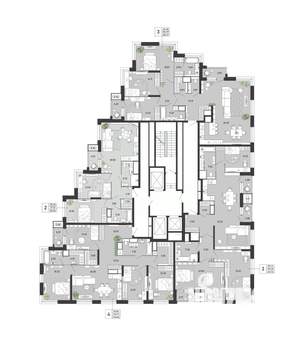 3-к квартира, вторичка, 138м2, 20/21 этаж
