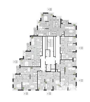 2-к квартира, вторичка, 89м2, 13/21 этаж