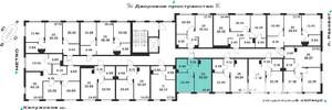 1-к квартира, вторичка, 35м2, 5/9 этаж